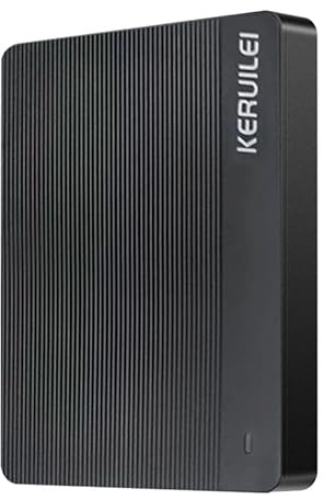 KUNYOS Ultra Slim 500GB USB 3.0 Portable External Hard Drive HDD Widely Compatible with PC, Mac, Laptop, Smart Phone, Xbox, Xbox One, PS5, TV and Camera