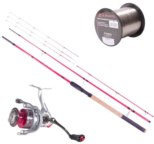Ultimate Pink Feeder Ruten Set 3.00m (40-80g) - Friedfischset