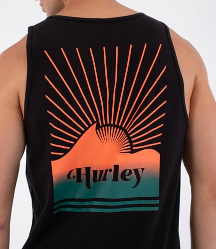 Hurley Herren Tank Top Men - Printing Press Surfwar T-Shirt