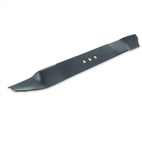 vhbw Ersatz-Messer kompatibel mit Scheppach MS226-53 | MS225-53E, LM225-53S, MS225-53 Rasenmäher - Ersatzklinge Schwarz, beschichteter Stahl