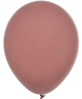 Decomex Luftballons Pastell Rosa Holz 100 Stück