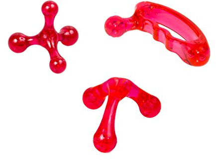 Massager | Knobber | Massage | Triggerpunkt | Spar-Set | Farbe: rot