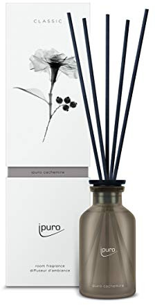 ipuro - sinnlicher ipuro cachemire Raumduft - dezenter Raumerfrischer mit zarter Rose & edlem Zedernholz - eleganter Lufterfrischer in der Wohnung für ein puristisches Dufterlebnis 75 ml