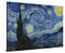 PICANOVA – Vincent Van Gogh Starry Night 60x40 cm – Bild auf Leinwand – Leinwandbild – Premium Leinwanddruck – Kunstdruck Auf 2cm Holz-Keilrahmen Für Schlaf- Und Wohnzimmer