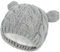 Yixda Neugeborene Baby Mütze Kleinkind Winter Strickmütze Hüte (Grau 1, 0-3 Monate)