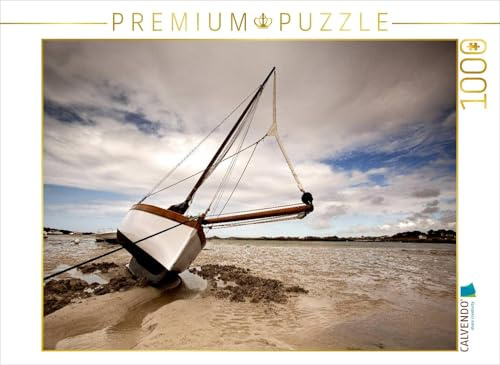 CALVENDO Puzzle EIN Motiv aus dem Kalender Frankreich Bretagne | 1000 Teile Lege-Größe 64 x 48 cm Foto-Puzzle für glückliche Stunden