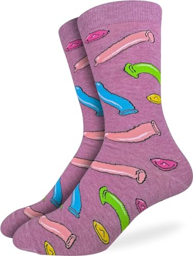 Good Luck Sock Herren-Socken für Erwachsene, Kondom, Einheitsgr��e