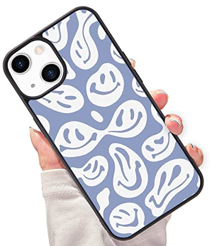 JOYLAND Grimace Handyhülle für iPhone 11 Pro, süßes Geistergesicht, mädchenhafte Schutzhülle, schwarz, weiches Silikon und Aluminium, harte Rückseite, kratzfest, stoßfest