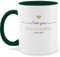 Tasse Tassen 325ml - Valentinstag Freund & Freundin - I Love You mit Datum I Partner Geschenk I Geschenk Paare - 325 ml - Dunkelgrün - personalisierte paar geschenke partnertassen liebeserklärung