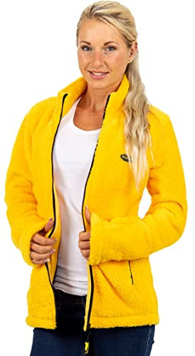 Reichstadt Damen Fleecejacke 22RSW002 Yellow 3XL