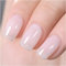 GAOY Jelly Nude Gel-Nagellack, 16 ml, transparenter, weißer, durchscheinender Soak-Off-Gel-Nagellack, UV-Lichthärtend, für Nagelkunst-DIY, Farbe 1641, Sheer White