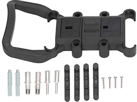 Prise de Chargeur de Batterie ¨¤ D¨¦Connexion Rapide de Batterie 80A UL94 V0, Connecteur D'alimentation de Chariot ¨¦l¨¦vateur, Fiches et Prises ¨¤ Connexion Rapide avec Bornes pour