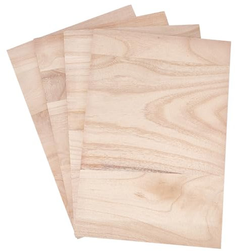 OLYCRAFT 4Pcs Planches de Rupture pour Taekwondo 10.5mm Planches de Rupture en Bois pour Le karaté 30x20cm Planches de Frappe en Bois Planche de Coup de Pied en Bois pour Karaté Entraînement