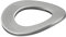 Lot de 25 rondelles à ressort, forme B, ondulées, conformes à la norme DIN 137, Acier inoxydable A2/V2A, rondelles ondulées, rondelles élastiques (M10, 25 pièces)