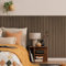Fuse Acoustic Wooden Wall Panel in Smoked Oak, 120cm x 60cm