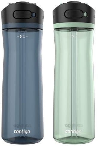 Contigo Ashland Water Bottle, 24 oz, Multicolor