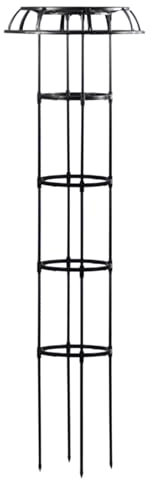 Treillis de rosiers d'extérieur pour plantes grimpantes - Treillis de plantes en acier en forme de parapluie - Clématites de rosiers d'extérieur - Vigne soutient la tour de plantes, flèche