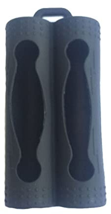 Xuanxi 2 Slots Battery Storage Pouch Protective Silicone Sleeve Cover Contaiiner For 18650 Battery Battery Protector Cover Case