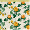 DreamRoots Segeltuch Wasserdicht - Polsterstoff Meterware 160 cm breit - Wasserabweisender Stoff 220 g/m2 600D - Markisenstoff Wasserdicht Meterware Yellow Roses 2M