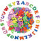 Molain 260 Stück Moosgummi Buchstaben, Selbstklebend Buchstaben Aufkleber buchstaben zum aufkleben Filzbuchstaben klebebuchstaben groß sticker buchstaben für Kinder DIY Handwerk
