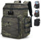 Mochila Nevera Doble 30L Mochilas termicas para Picnic - Mochila Nevera portatil Grande Impermeable y a Prueba de Fugas,Bolsa termica Multiusos para Camping/BBQ/Viajes/Pesca y Playas Camu negroA