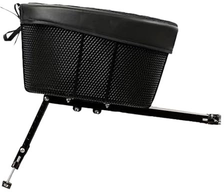 Fahrradkorb – Transportbox für Fahrräder, sicherer Korb für Hunde und Katzen | Wasserdichter Fahrradlenker-Vorderkorb, zusammenklappbarer Mehrzweckkorb, Kleintiere-Fahrradkorb, Haustier-Reisekorb für