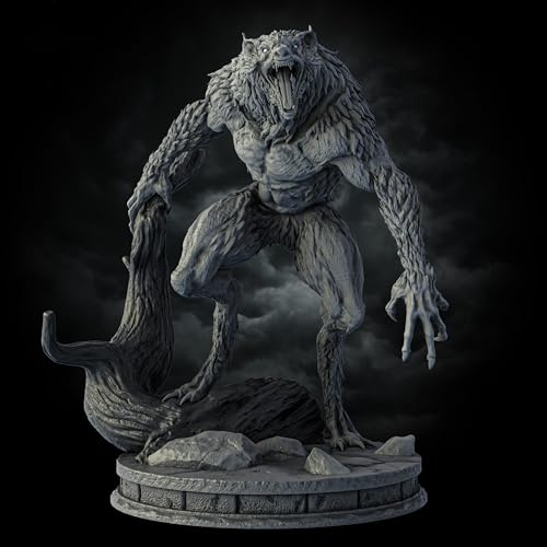 Peinta3D - Impression haute qualité de figurine en résine à peindre, Univers de Stormborg - Shadowclaw (4 + 1 base) d'une dimension de [Echelle 32mm ou 75mm] (Echelle 75mm)