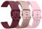 Oumida 3 Pièces 20mm 22mm Bracelet de montre en silicone, Colorée Sport Silicone Souple Bracelet en Dégagement Rapide avec boucle pour Femme Homme, 20mm