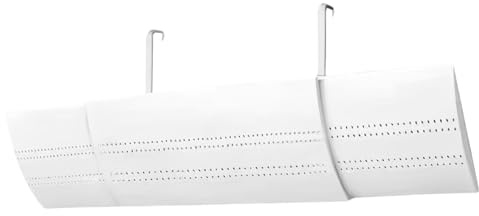 Air Conditioner Vent Deflector, AC Deflector, Wall-Mounted Wind Direction Guide, Adjustable Baffle, Easy Installation for Home, Living Room, Bedroom, Bathroom, Kitchen
