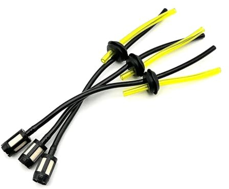 xiaopang Accesorios for Herramientas eléctricas de jardín: 3 Piezas de Manguera de Combustible de Gasolina y Filtro for desbrozadora de Gasolina, cortadora de césped.