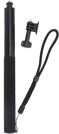 Tosuny 135cm Invisible Selfie Stick, 1/4 Extended Monopod Pole, for 13 12 11 10 9 8 7 6 5 Session,​ GO 3S X5 X4 X3, OSMO Action 2 3 4 5 Pro, OSMO POCKET 3 2 Action Camera