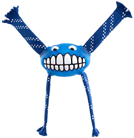 Rogz Flossy Grinz, blau, 24 cm, groß