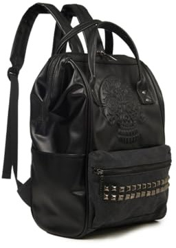 Banned Alternative Androginy Unisex Rucksack schwarz