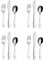 Exzact Children's Cutlery Stainless Steel 12pcs Set/Kids Cutlery - 4 x Forks, 4 x Safe Dinner Knives, 4 x Table Spoons - Engraved Design (Dinosaur x 12)