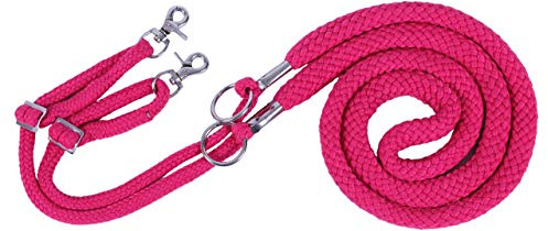 NETPROSHOP Longierhilfe aus Baumwolle Größe Shetty bis XL-Full, Groesse:M, Farbe:Pink