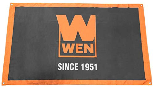 WEN WN002 Holz Shop und Garage Banner Flagge schwarz