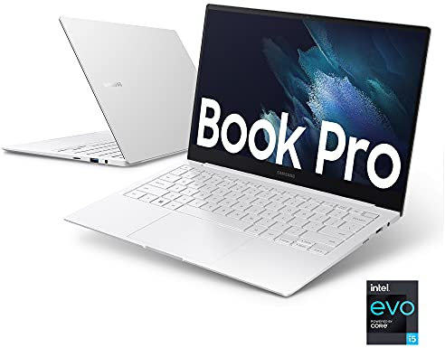Samsung Galaxy Book Pro Laptop, Intel Core i5, 13,3 Pollici, 8GB RAM, Memoria 512GB, Colore Mystic Silver