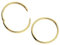 Old English Jewellers 9ct Yellow Gold 12mm Hinged Sleeper Hoop Earrings. Gold Hoops Earrings for Women. Anniversary, Birthday, Wedding & Christmas. Gold Jewellery