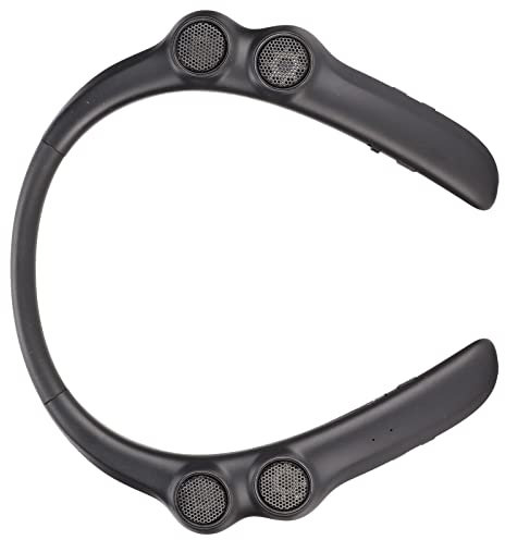 01 02 015 Casque Tour de Cou, Son Surround 360 ° Écouteurs Tour de Cou sans Fil 9D Effet sonore cinéma IPX4 étanche pour la randonnée pour la Gym pour Le Yoga