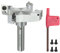 DEEFIINE CNC Spoilboard Surfacing Router Bits,1/2“ Shank 3” Cutting Diameter and Planer Router Bits Spoilboard Cutter with Removable Inserts, Carbide Tipped Slab Flattening Bit for Woodworking