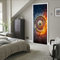 CILODO Tür tapeten 3d selbstklebend Bunte Darts Türposter Türaufkleber Abnehmbare Vinyl türfolie Fototapete diy Wandbild Wohnzimmer Schlafzimmer Kinderzimmer Badezimmer B100 x H200cm