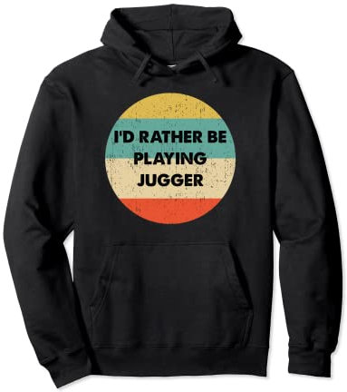 Jugger Shirt | Ich würde lieber Jugger spielen Pullover Hoodie
