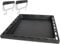 SANTOS einsetzbare Grillpfanne/Einsatzpfanne mit Griffen - Gusseisen Plancha - 37,7x42,8x4,6cm S-Serie - Paella, Bratkartoffeln, Reibekuchen