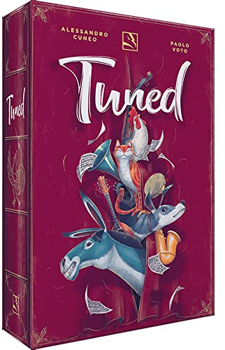 Thunder Gryph Tuned Board Game | Animal Stacking Game | Tic-Tac-Toe Style Strategiespiel für Erwachsene und Jugendliche | ab 14 Jahren | 2 Spieler | Durchschnittliche Spielzeit 20 Minuten |