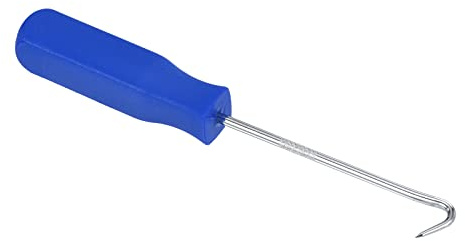 PATIKIL O-Ring 90 Grad Haken 142mm Öl Dichtung Abdichtung Präzision Schraubenzieher Abzieher Entferner Entfernung Werkzeug Blau