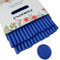 30 Stück 7mm Siegel Wachs Sticks für Klebepistole, PORXFLY Mini-Siegelwachsstäbe, ideal für Karten, Umschläge, Hochzeitseinladungen, Geschenkverpackungen, Weinpakete (Saphirblau)