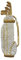 ETDesign #E02919S Small Silver Golf Club, Golf Bag Embroidery Iron On Applique Patch (Size:1.12 by 3.25)
