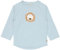 LÄSSIG Unisex Baby Rashguard Langarm Rash-Guard-Shirt, Blau, 92
