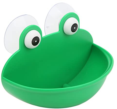 Kaulquappenbecken, Froschhaus, Froschlebensraum mit Saugnäpfen, Amphibien-Wasserfroschlebensraum aus Kunststoff für Frösche, Kröten, Geckos, Kaulquappe