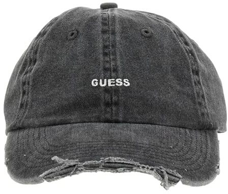 GUESS Mito Baseball Cap Black dunkelgrau